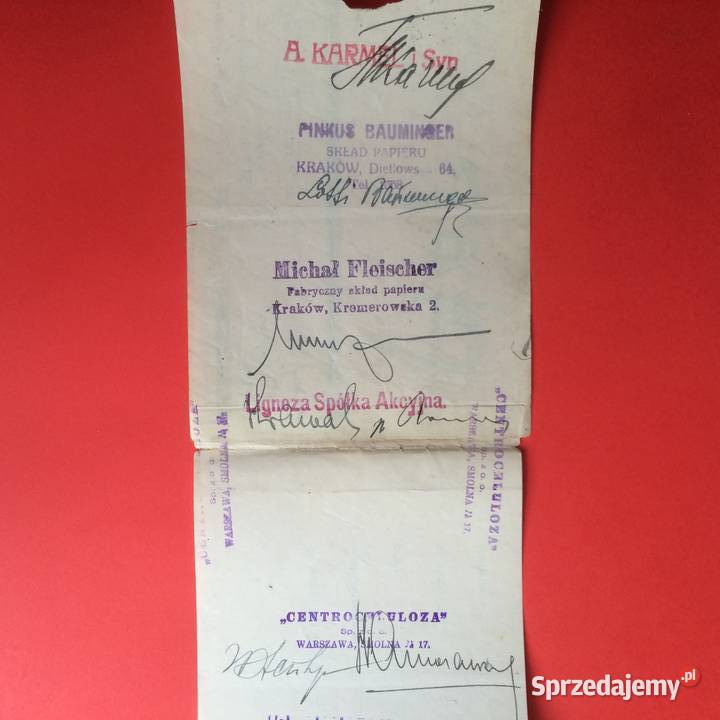 1527 Weksel Wystawiony W Krakowie 24 Szczecin