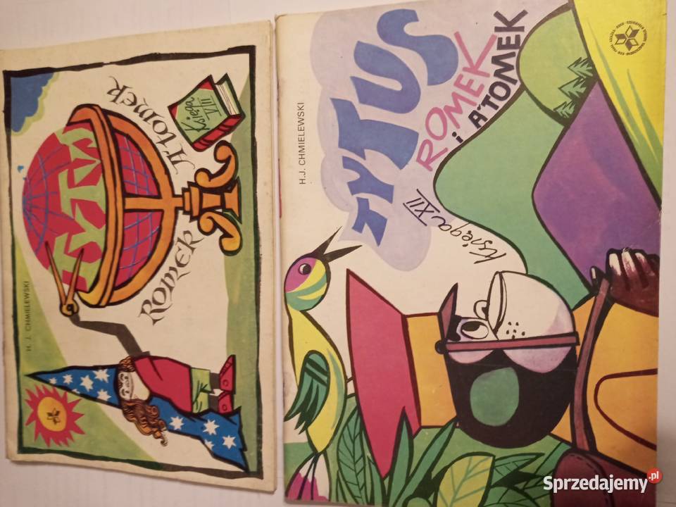 Komiksy TYTUS ROMEK I ATOMEK Szczecinek sprzedam