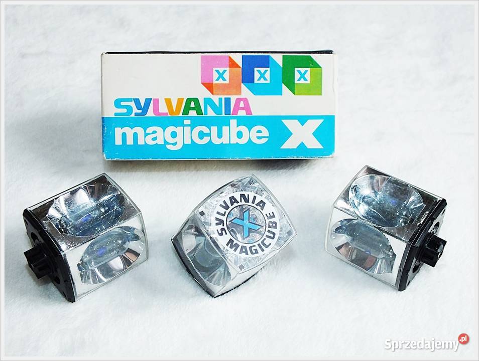 Żarówki błyskowe Sylvania Magicube X flash cube Żary