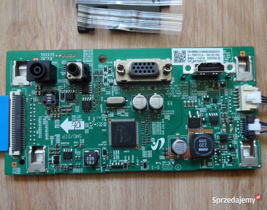 Samsung C27F390FHU  płyta głzasilacz ledy Szczecin