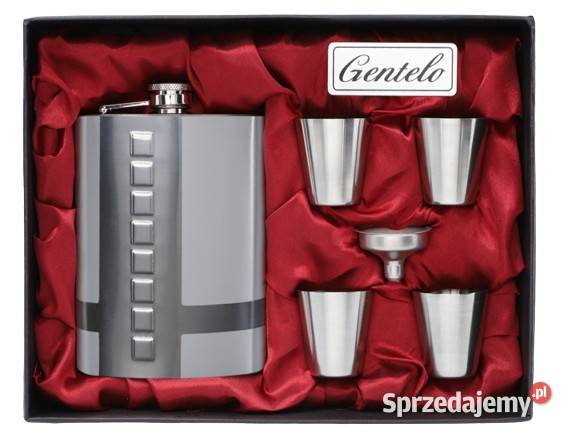 Zestaw Prezentowy Piersiówka 240 ml z Ostrowy nad Okszą