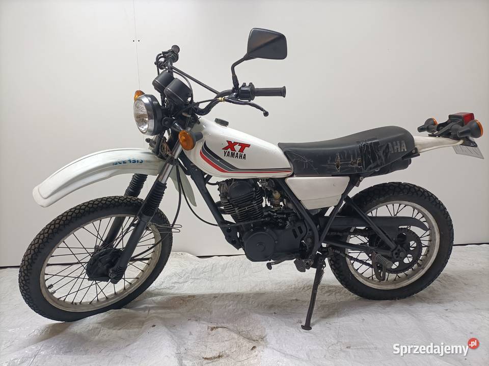 Yamaha XT 250 zarejestrowana 1984r Padniewko