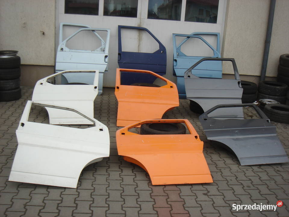 VOLKSWAGEN TRANSPORTER T4 drzwi przód lewe prawe pomorskie Nowy Dwór Gdański sprzedam