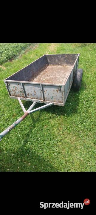 Przyczepka do qada traktorka ogrodowego 98x198 małopolskie Nowy Sącz sprzedam