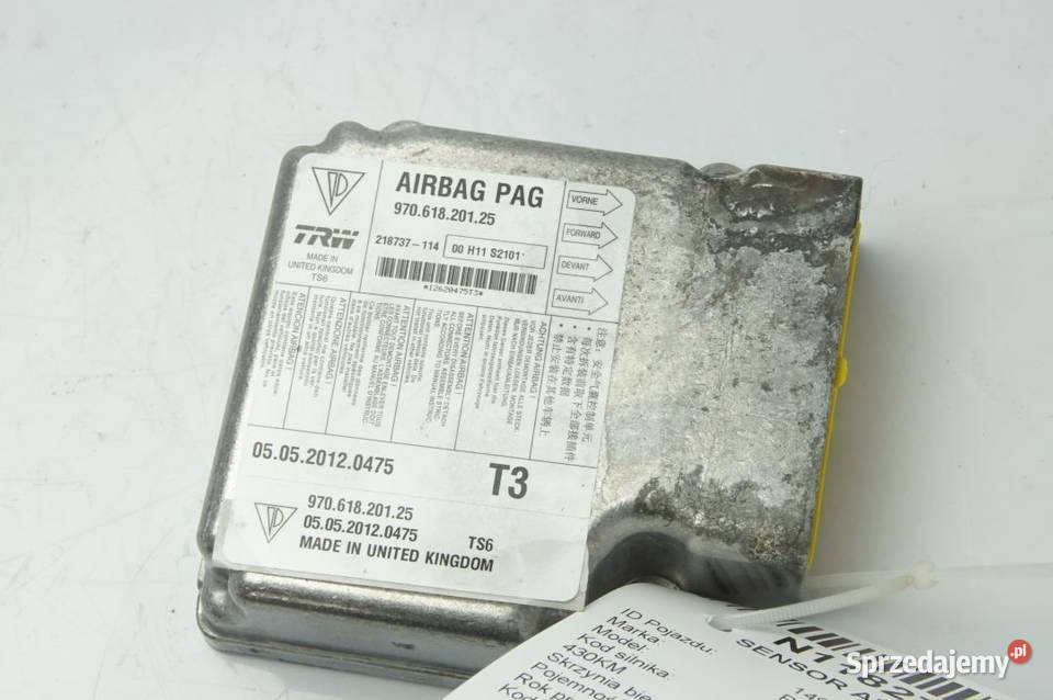 SENSOR AIRBAG 97061820125 PORSCHE PANAMERA 970 Lipno