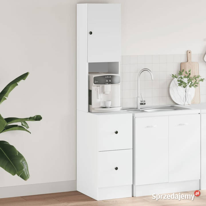 Szafka kuchenna biała 35x50x180 materiał Warszawa