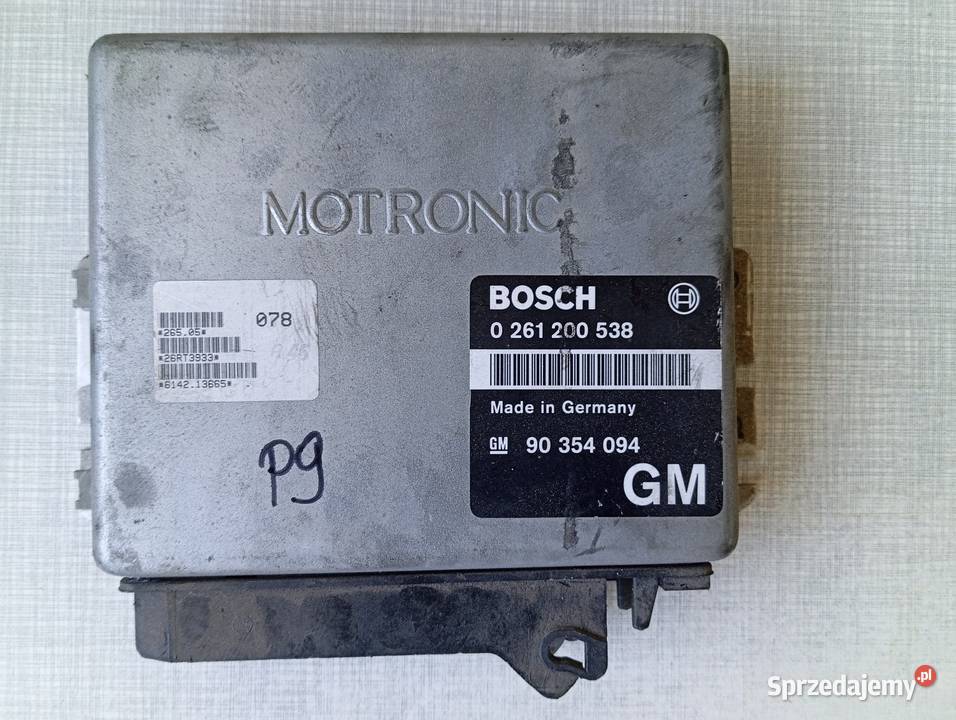 OPEL ASTRA F KOMPUTER STEROWNIK SILNIKA