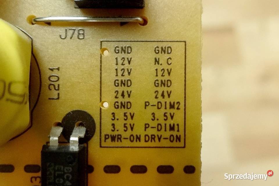 Zasilacz JEAX65423801 TV LG 50LB582VZ Szczecin