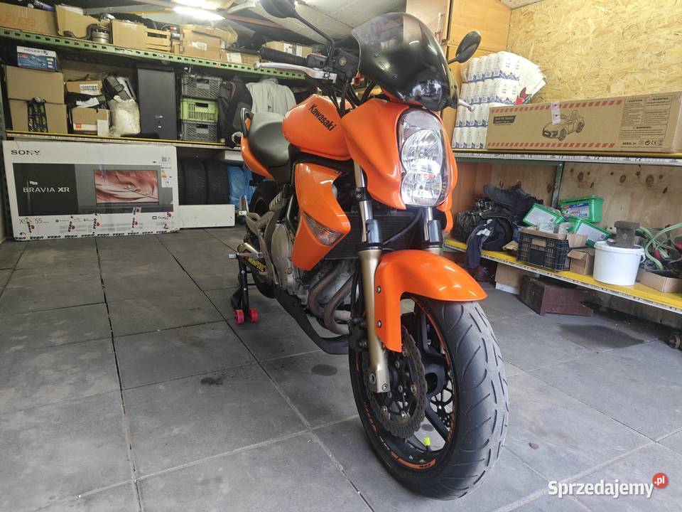 Kawasaki er6n 2007r 34 przebiegu naked Małkinia Górna