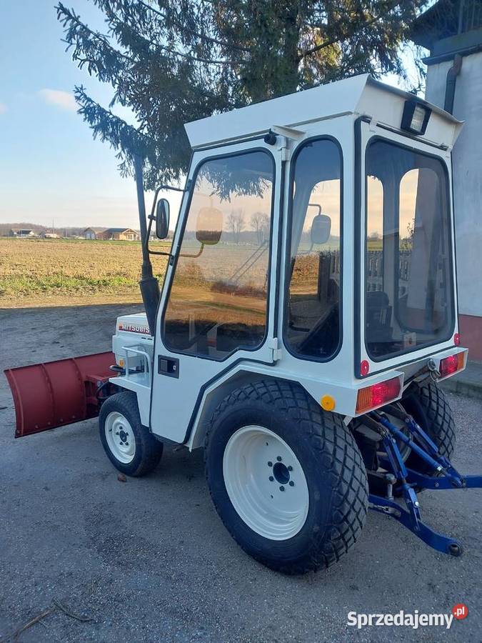 Traktorek ogrodniczokomunalny Mitsubishi MT 180 kujawsko-pomorskie Lubień Kujawski