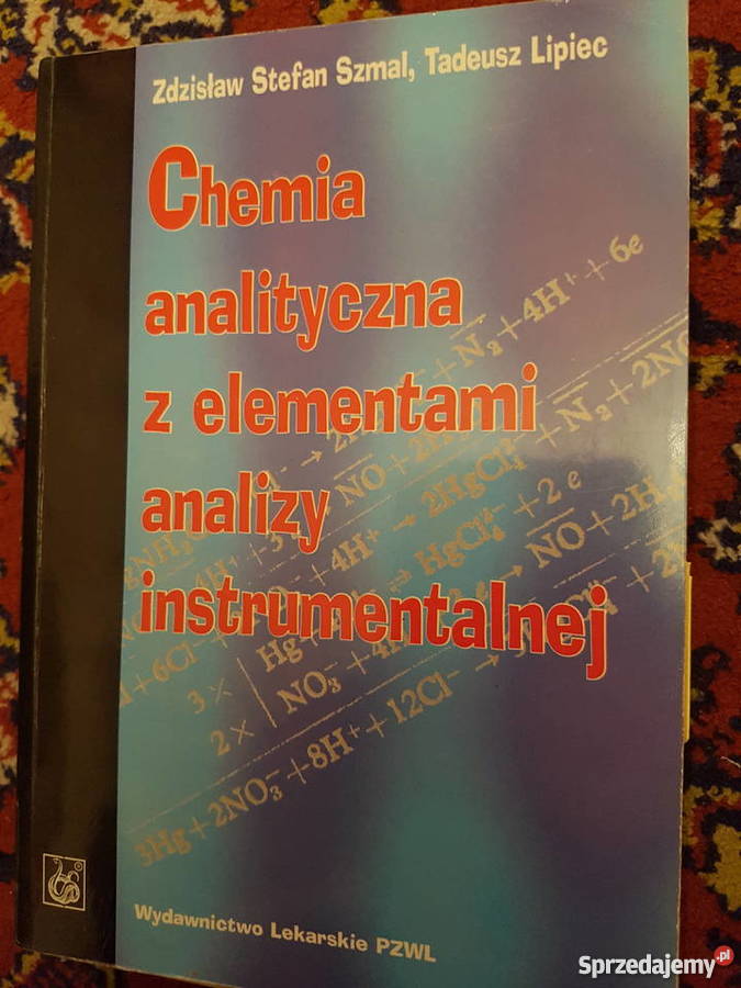 Szmal Lipiec Chemia analityczna z elementami Podręczniki mazowieckie Warszawa