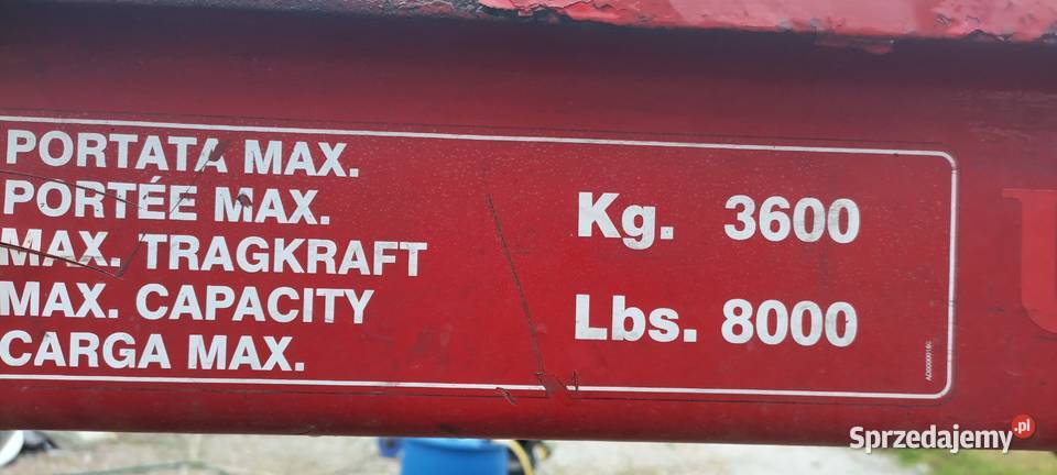 Podnośnik nożycowy najazdowy OMER fox36 Pozostałe małopolskie Bochnia sprzedam