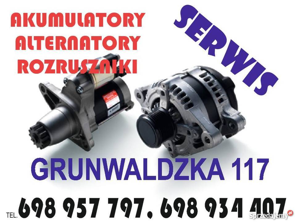 Alternatory rozruszniki naprawaserwis