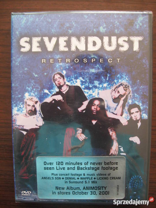 SEVENDUST Retrospect DVD NowaFoliaNAJTANIEJ