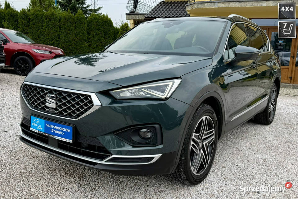 Seat Tarraco 4x4Xcellence7osóbGwarancja Brak napęd 4x4 dolnośląskie Kamienna Góra