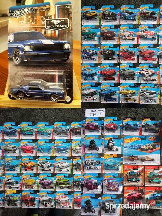 Hot Wheels Premium 60 sztuk THMajorette śląskie Sosnowiec sprzedam