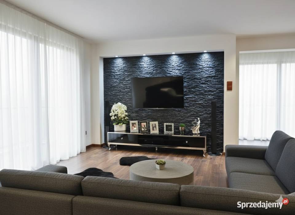 Komoda Glamour 180 Czarne Szkło Lustrzana Nogi Kępno