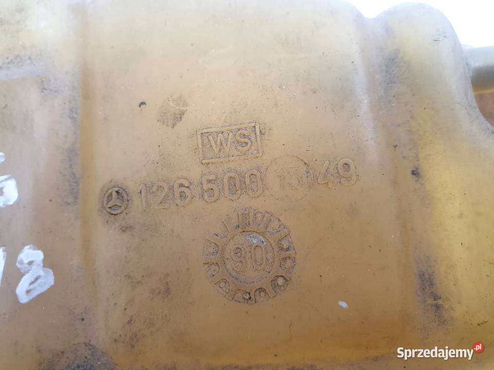 Mercedes W126 SEC ZBIORNICZEK WYRÓWNAWCZY Rudka