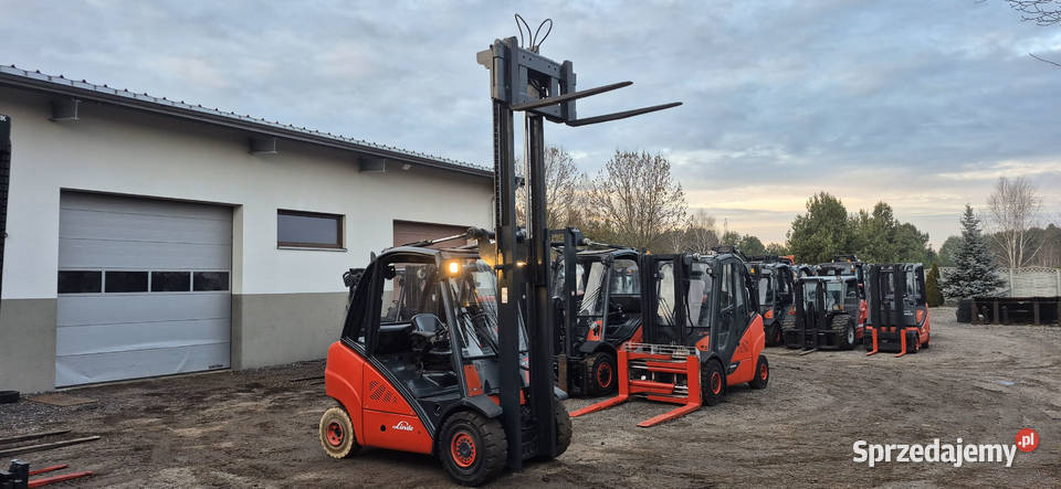 Wózek Widłowy Linde H30D Diesel Dozór UDT Stan Małkinia Górna
