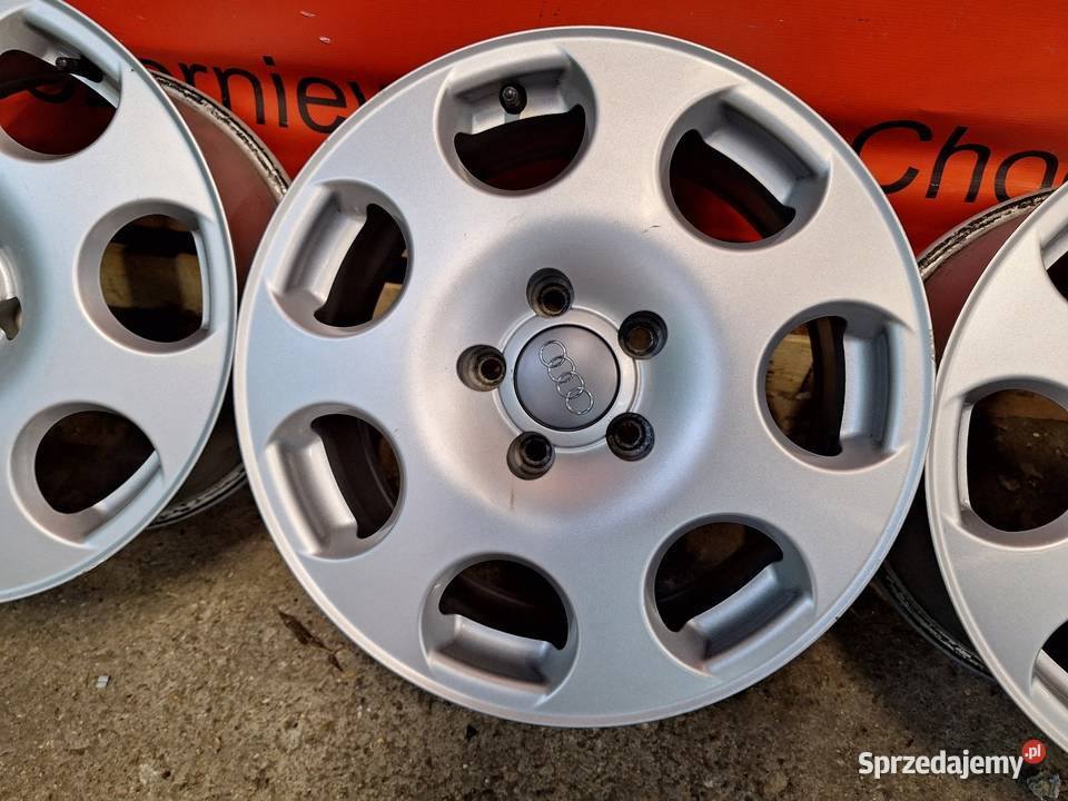 Alufelgi 5x112 16 ET42 Audi A4 B5 B6 B7 A3 A6 A8 aluminiowe Choceń