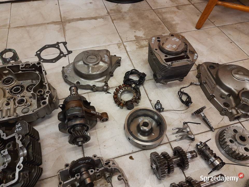 Suzuki DR 650 silnik części dr 650 wał skrzynia Jelenia Góra