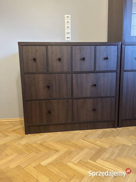 Komoda na wzór HEMNES IKEA ciemny orzech