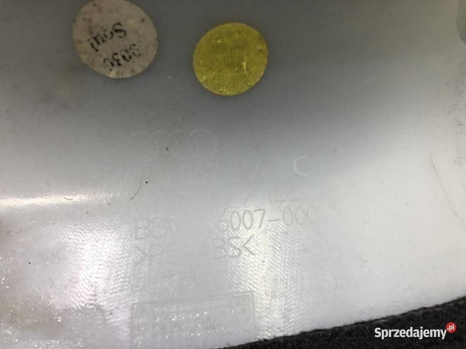 OSŁONA SŁUPKA PRAWY PRZÓD AUDI TT 8J 8J8867234