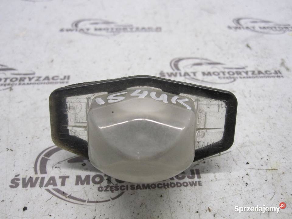 HONDA CRV III 09r lampka rejestracji P7256 Lampki tablicy rejestracyjnej