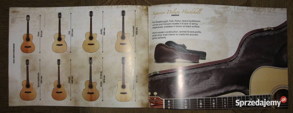 Framus Legacy Series Acoustic Guitars Catalog pomorskie Kępice