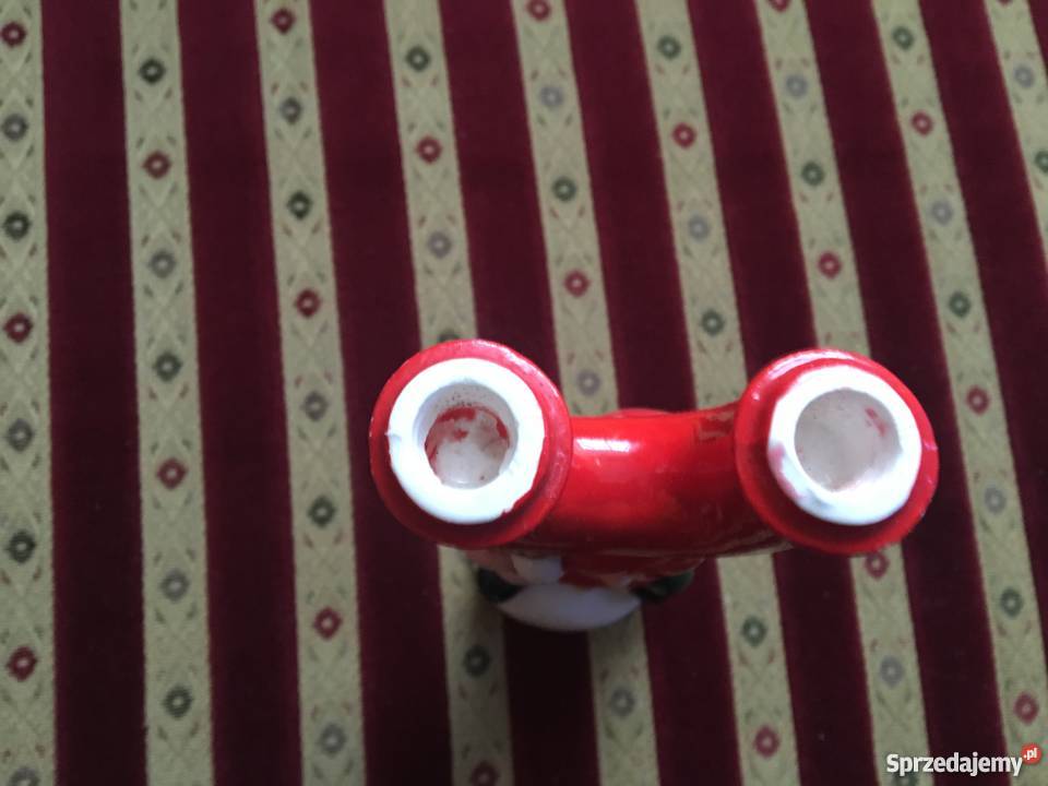 Świeczniki krasnoludki szklane Komplet 3 Katowice