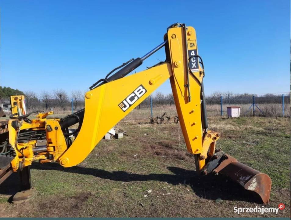 JCB 4CX 4 łyżki przedłużane widły Radom