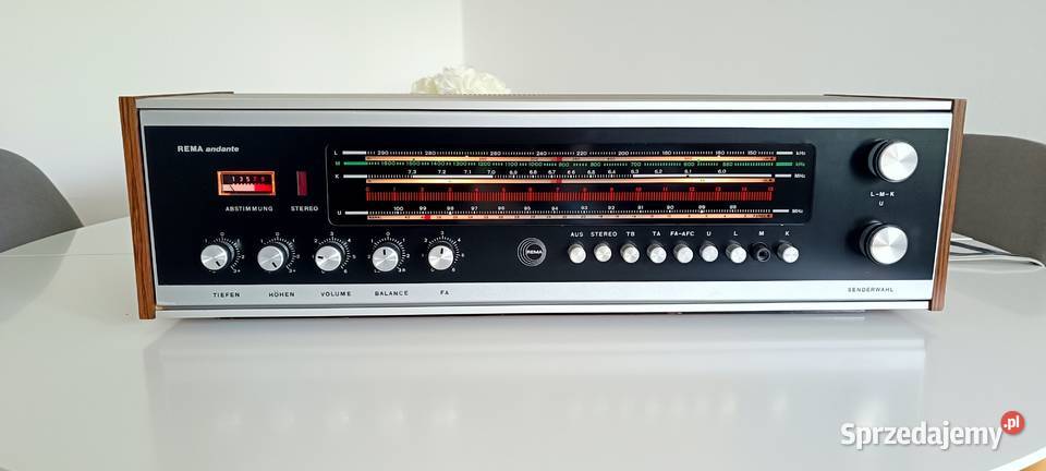 Amplituner Vintage Stereo REMA ANDANTE 830 Leszno