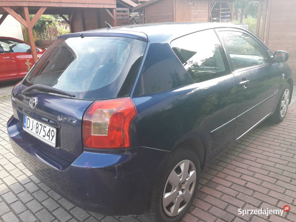 Toyota Corolla E12 benzyna 16 świeże opłaty Jelenia Góra