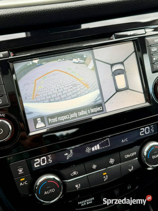 Nissan Qashqai 12i 115 Navi Kamery Panorama Nowy autoalarm Zwoleń