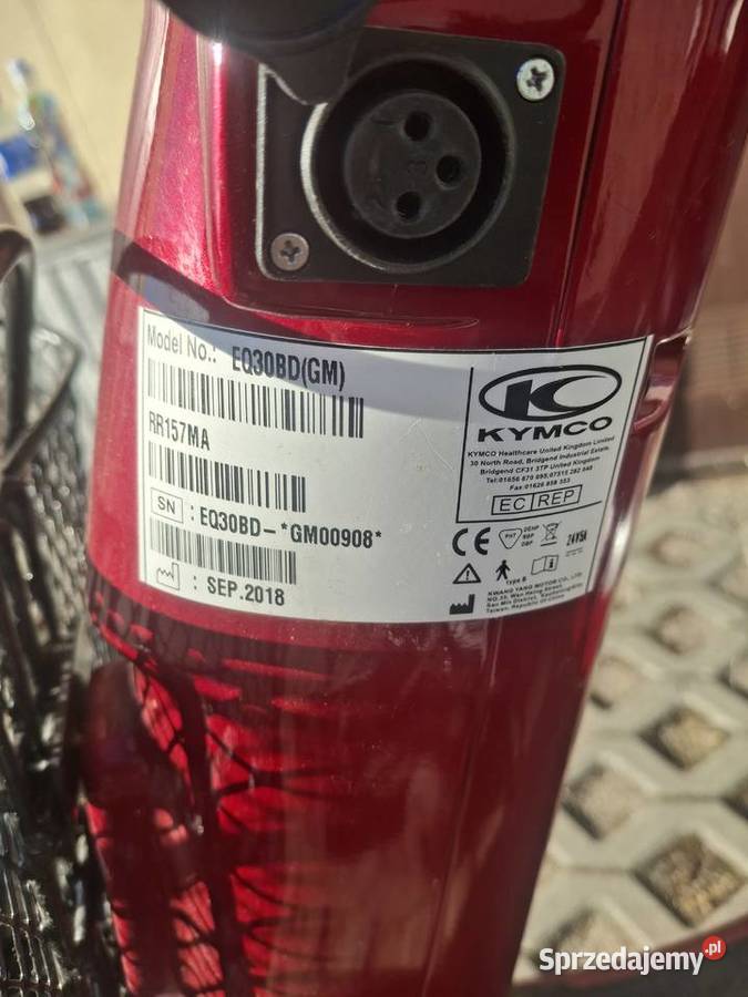 Skuter elektryczny inwalidzki Kymco Drezdenko