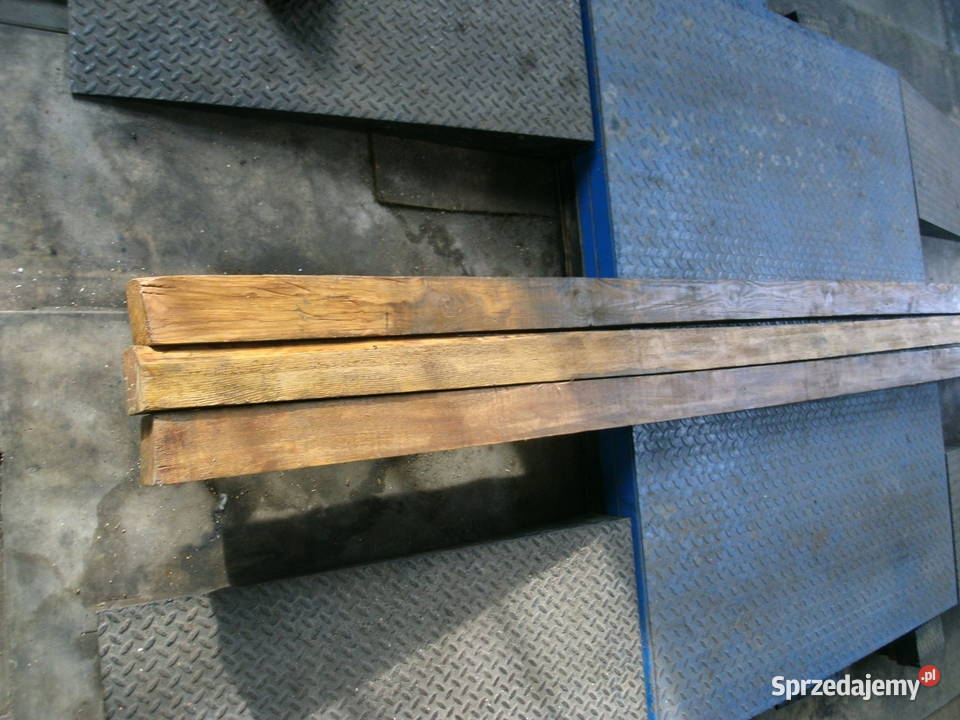 Kantówki belki drewniane z demontażu  długie 3,42m  9x8 cm