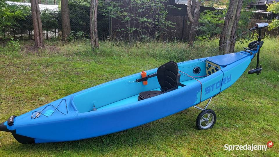 Kajak pneumatyczny sztywny 1osobowy Iława
