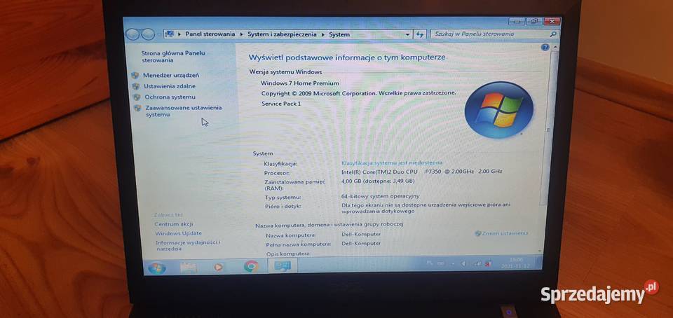 Dell E6400 C2D 2x 2260MHz 4GB 160GB 14 KAMERA 3H mazowieckie sprzedam