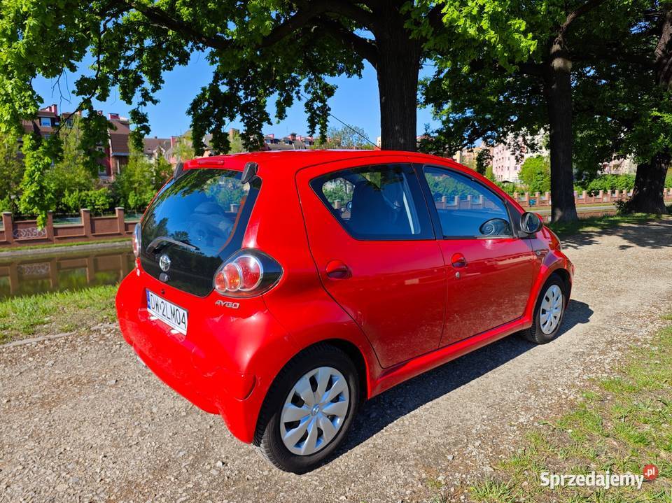 Toyota Aygo salon polska drugi właściciel LPG dolnośląskie Wrocław