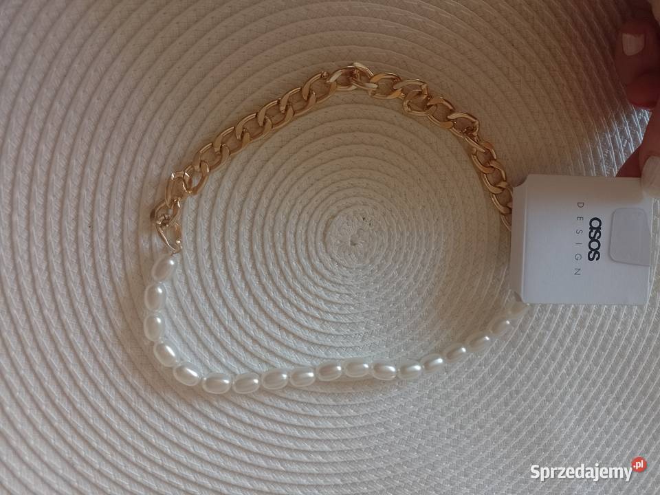 ASOS Bogato zdobiony naszyjnik korale z Londynu Dla kobiet Dodatki