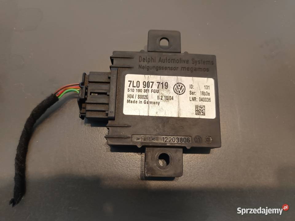 Touareg I Moduł ALARMU 7L0907719 kujawsko-pomorskie Inowrocław