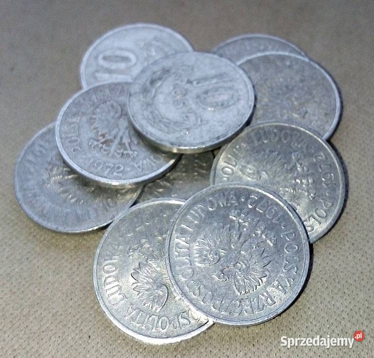 POLSKA10 GROSZY1972 r zzmAL9 SZTUK mazowieckie Legionowo sprzedam