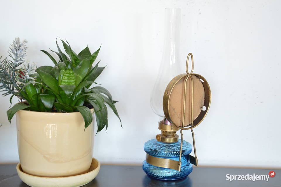 lampa naftowa wisząca stojąca z lusterkiem Jastrzębie-Zdrój