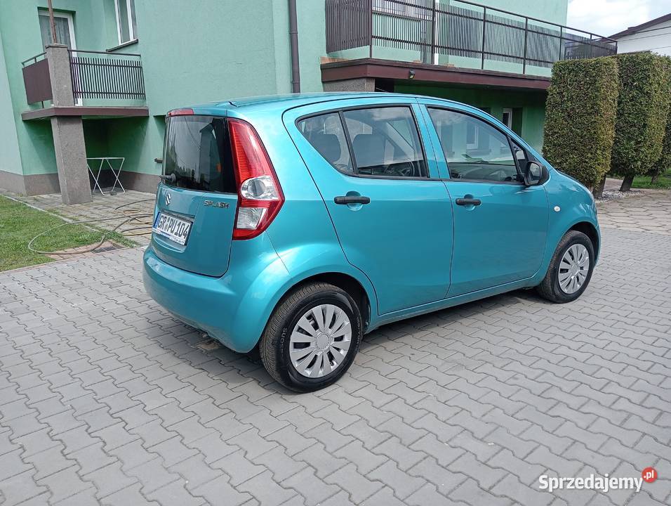 Suzuki Splash 2009r Stan centralny zamek śląskie Częstochowa sprzedam