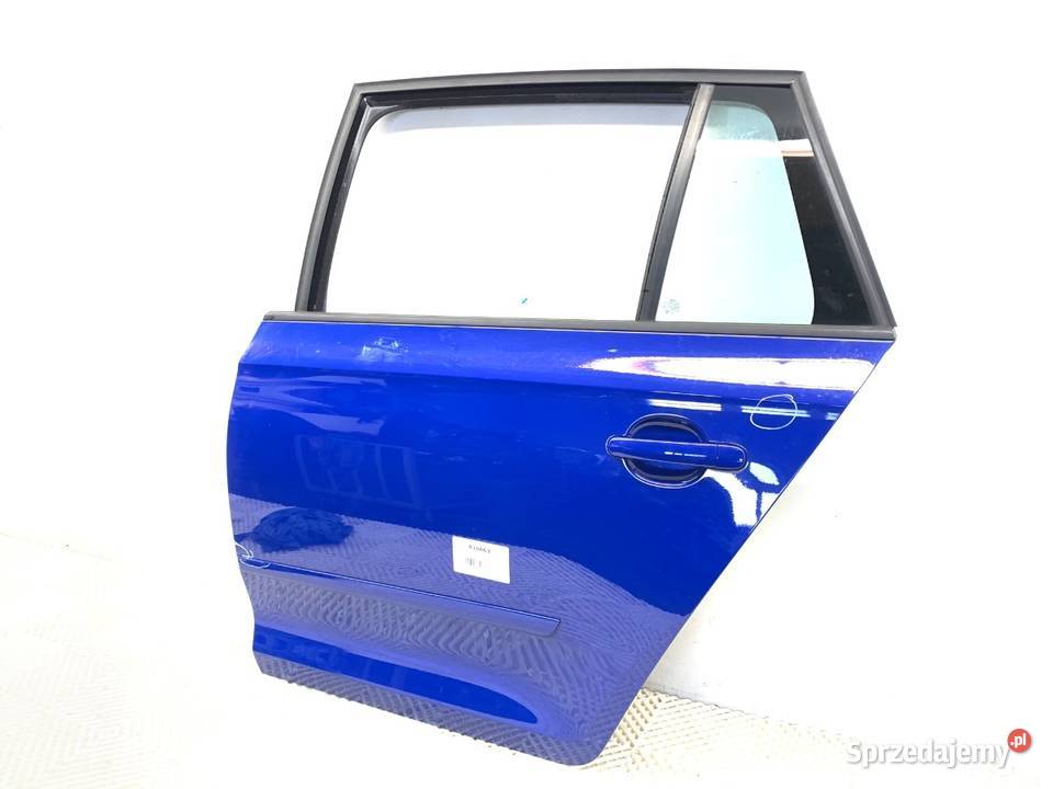 DRZWI LEWY TYŁ SKODA RAPID Hatchback ENERGY BLUE Drzwi