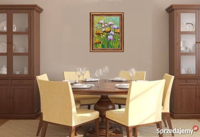 Obraz olejny Irysy 2 Lublin