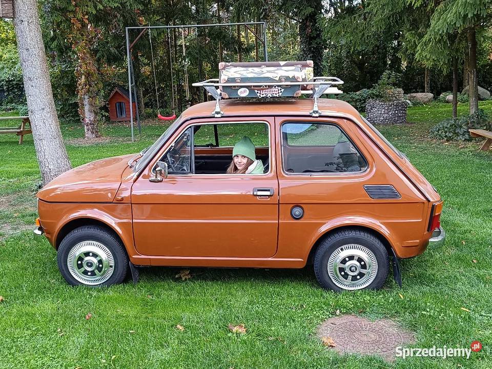 Fiat 126p brązowy warmińsko-mazurskie Olsztyn