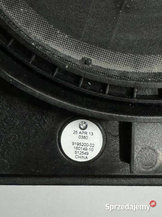 BMW F10 F11 GŁOŚNIK NISKOTONOWY CENTRALNY PRAWY