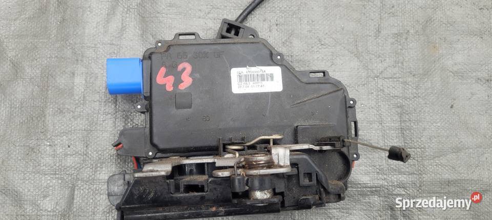 SKODA FABIA II ZAMEK DRZWI LEWY TYŁ 6 PIN osobowe Ruda Śląska sprzedam