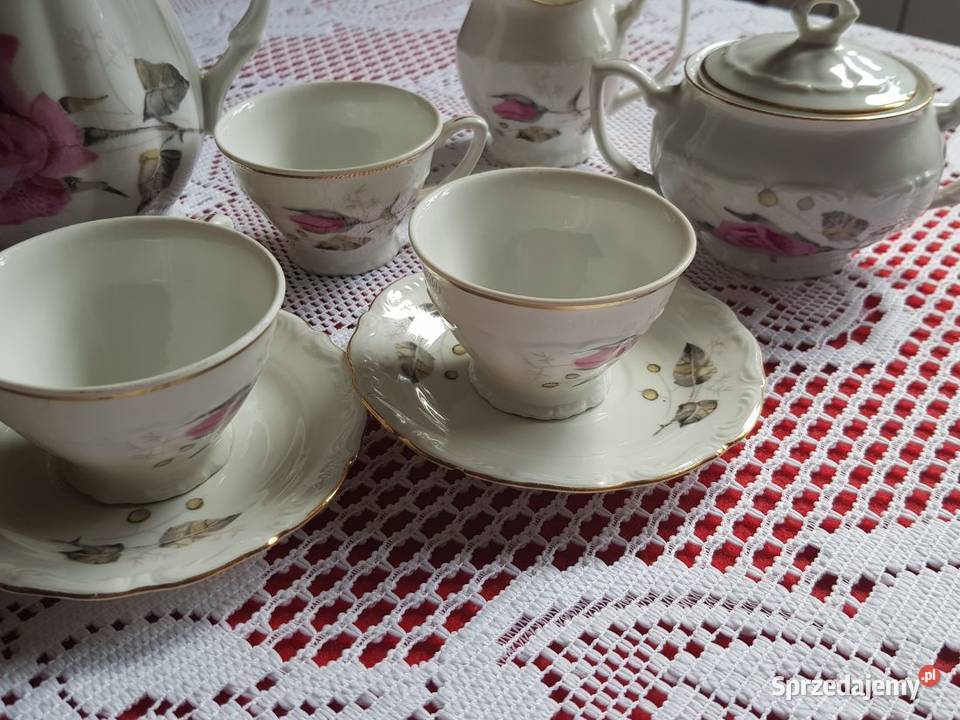 Bogucice śląska stara porcelana serwis filiżanka Porcelana i szkło Kielce